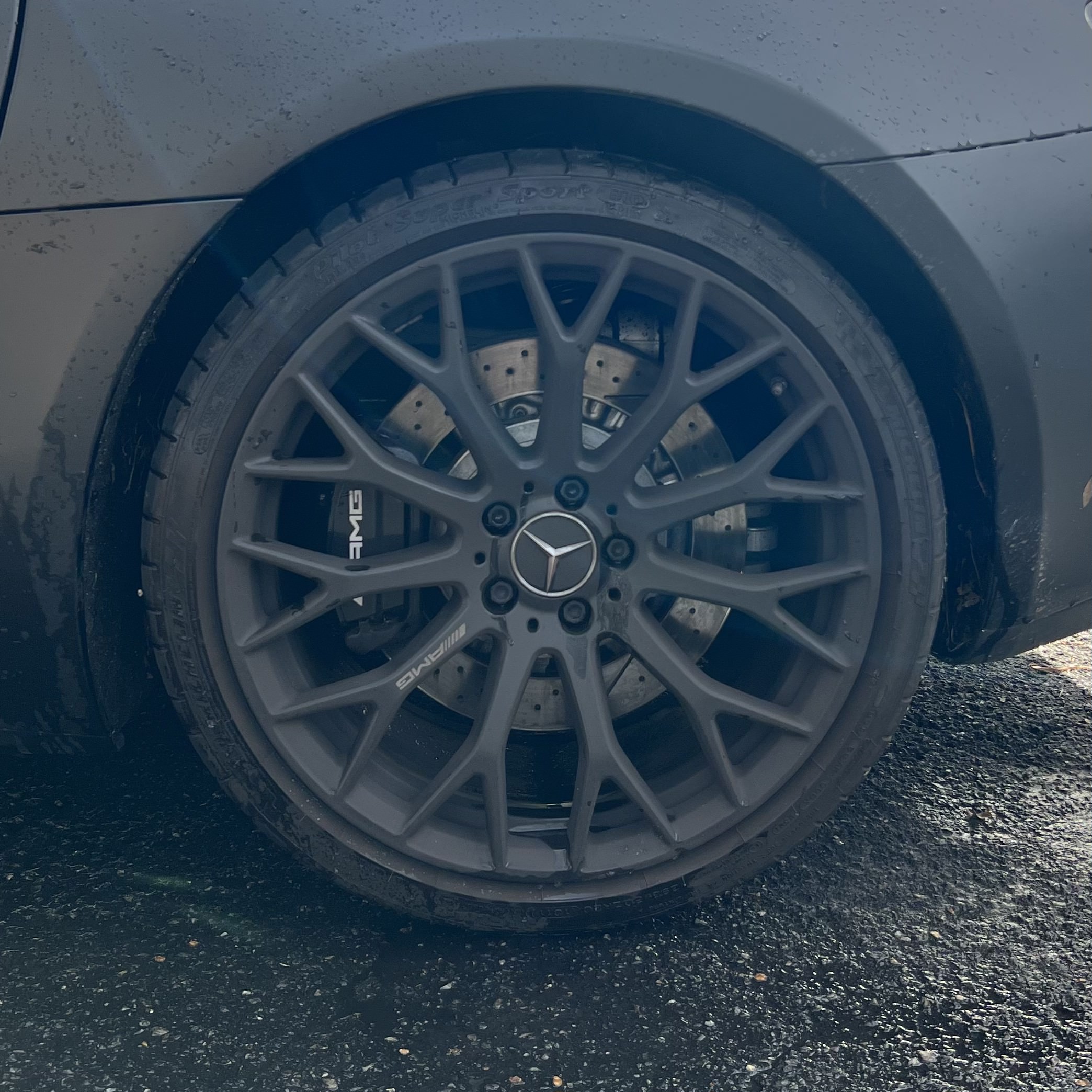 Detailed wheel finish